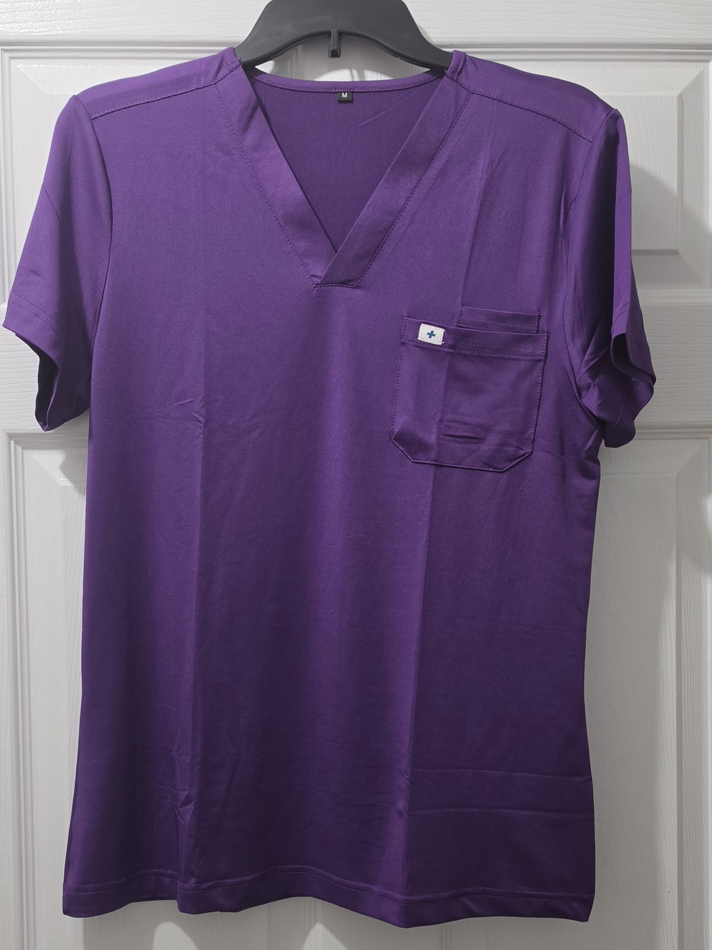 Women's Purple Scrub Top